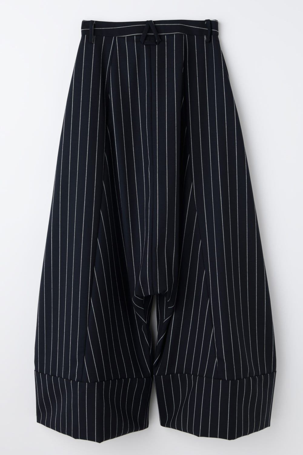 WIDE SAROUEL TROUSERS D/NVY 36