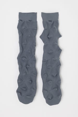 新作⭐︎ENFÖLD 【新品】 JQ LONG-SOCKS 靴下 ENFOLD(エンフォルド)｜JQ LONG-SOCKS/ソックス/ホワイト の通販