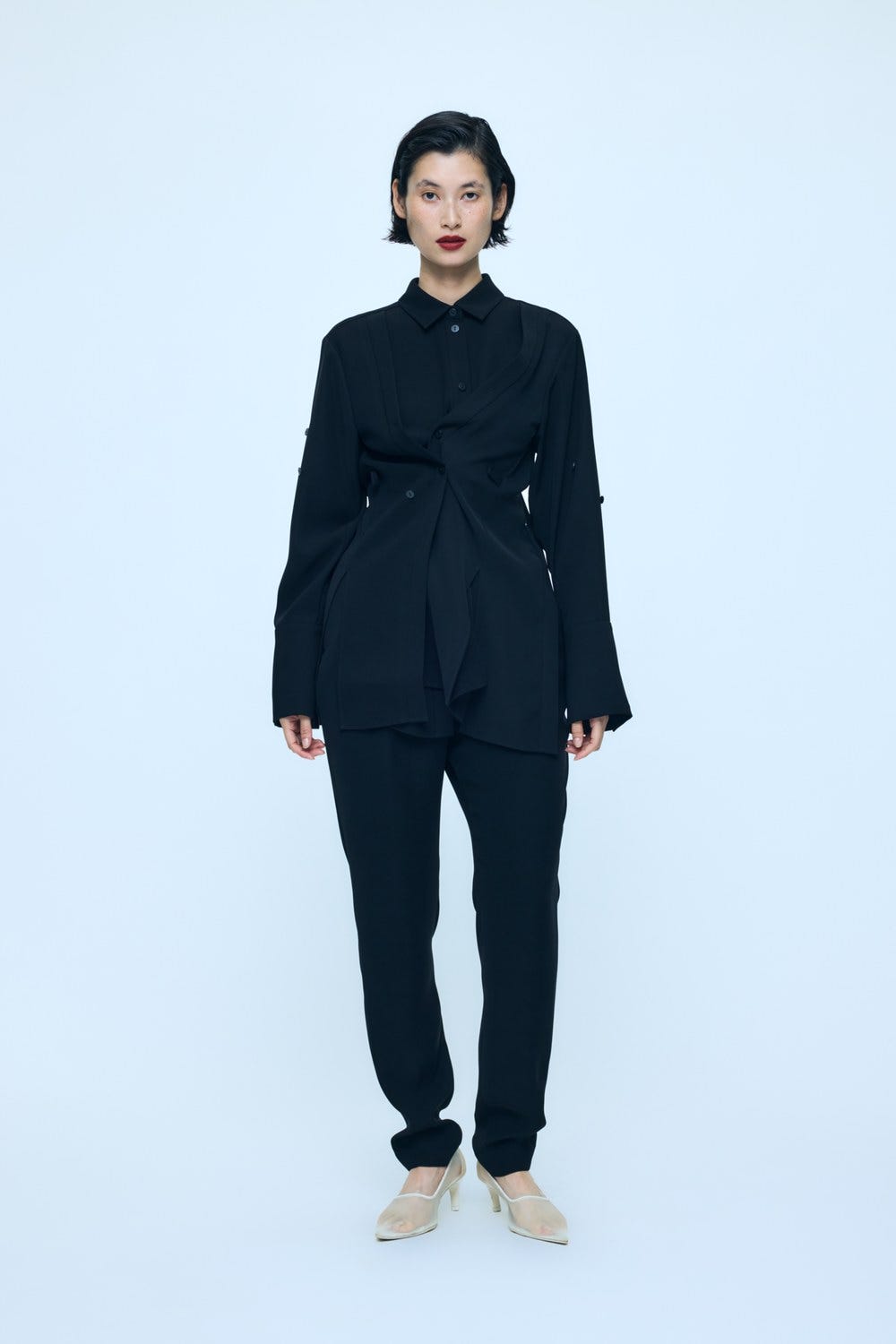 SEMI EASY POD PANTS BLK 40