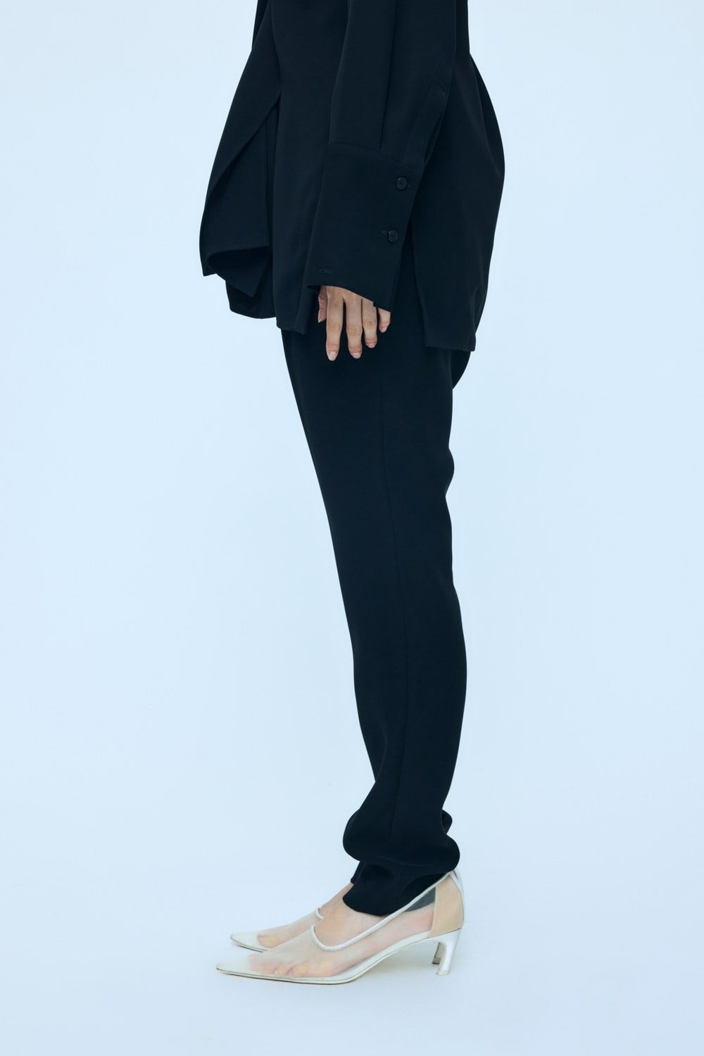 SEMI EASY POD PANTS BLK 40