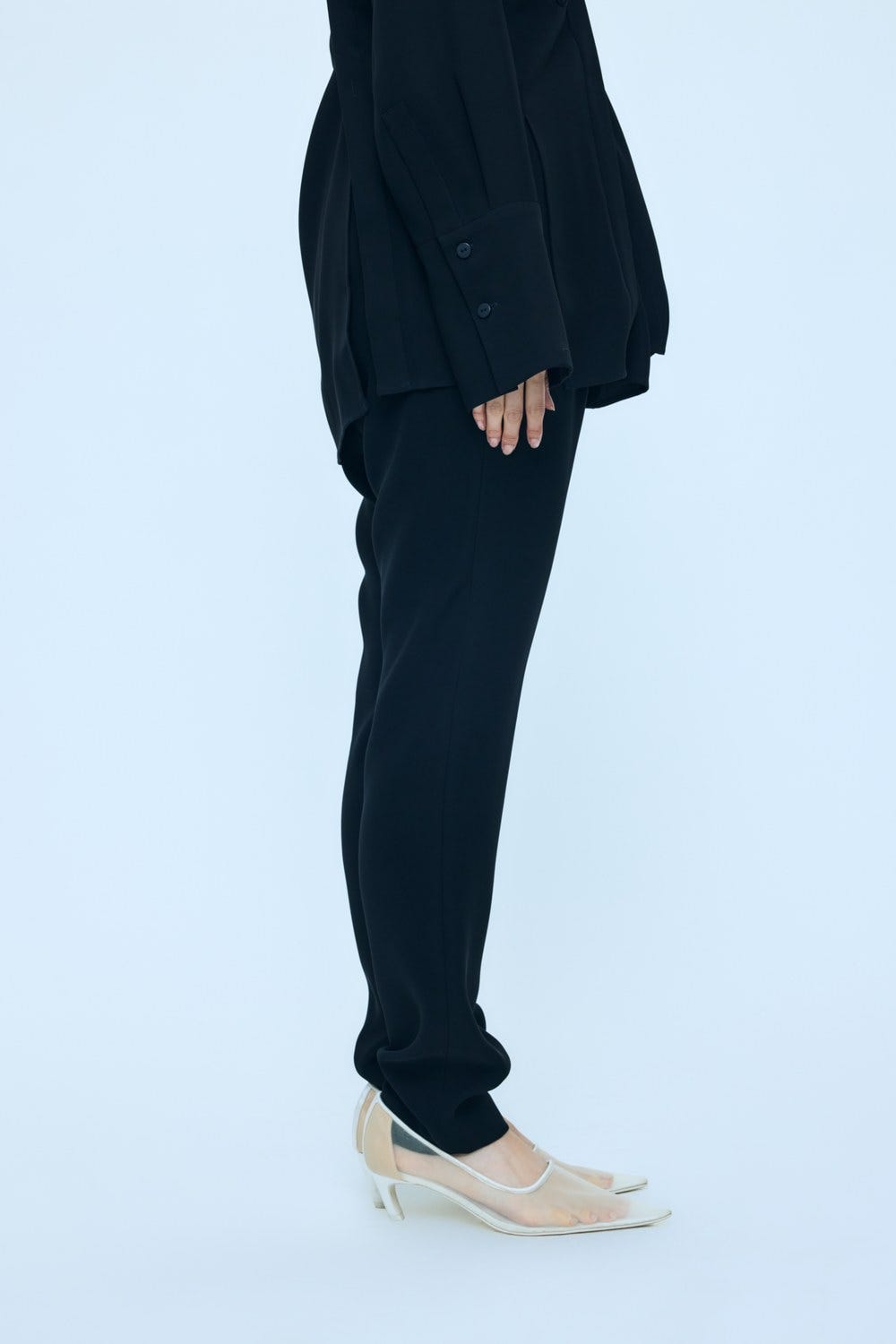 SEMI EASY POD PANTS BLK 40