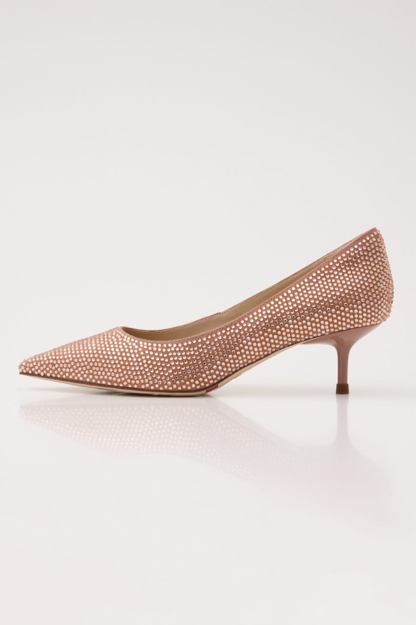 ルチェロストーンパンプス P.GLD 23.5cm