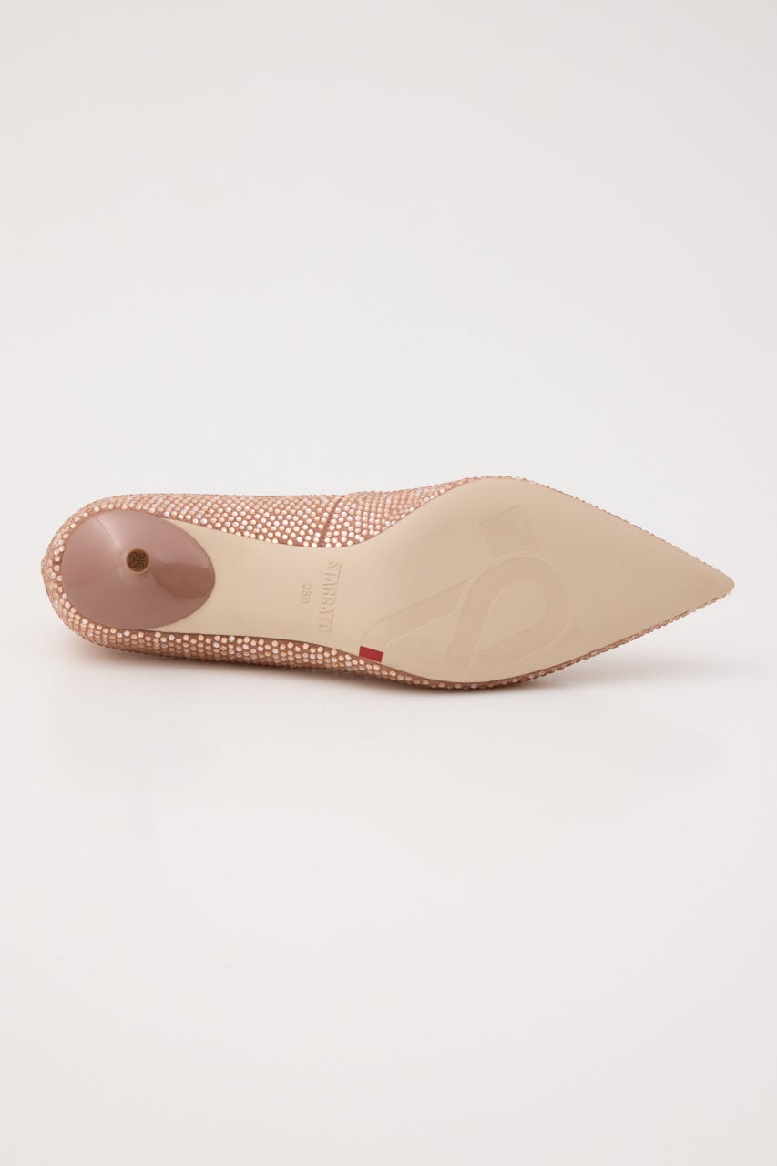 ルチェロストーンパンプス P.GLD 23.5cm