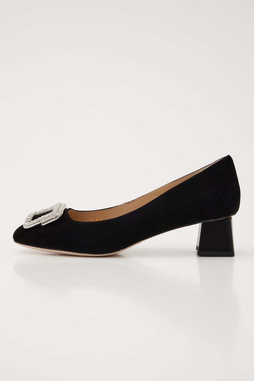 パドマバックルパンプス D/BLK 23.5cm