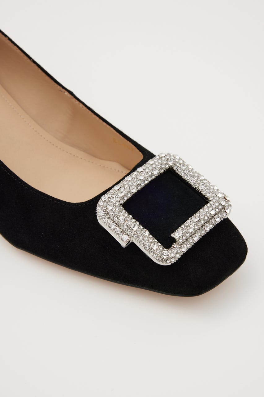 パドマバックルパンプス D/BLK 23.5cm