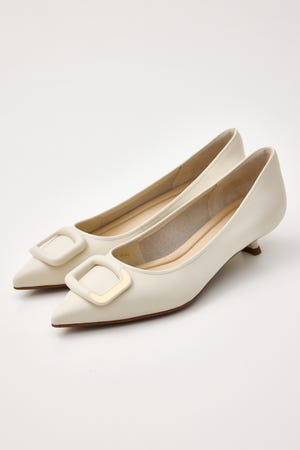 テジーキトゥンヒールパンプス