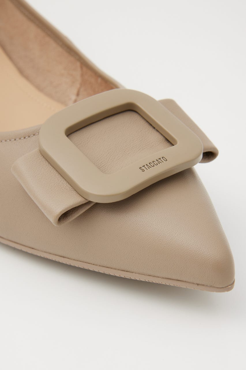 STACCATO ブラウン フラットシューズ 245 STACCATO | ミルーレフラットシューズ (スリッポン・フラット