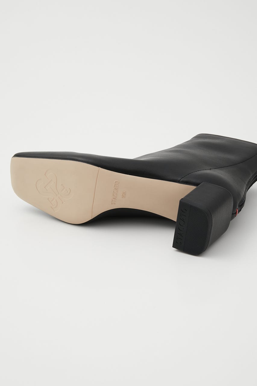 クラシカルスリムブーツ BLK 22.0cm