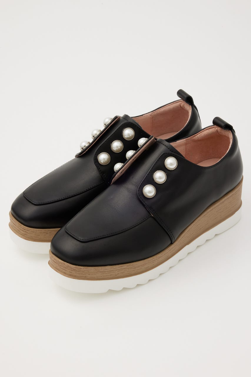 STACCATO スタッカート　定番　メイジーパールプラットフォーム　22.5㎝ STACCATO | メイジーパールプラットフォーム (ローファー