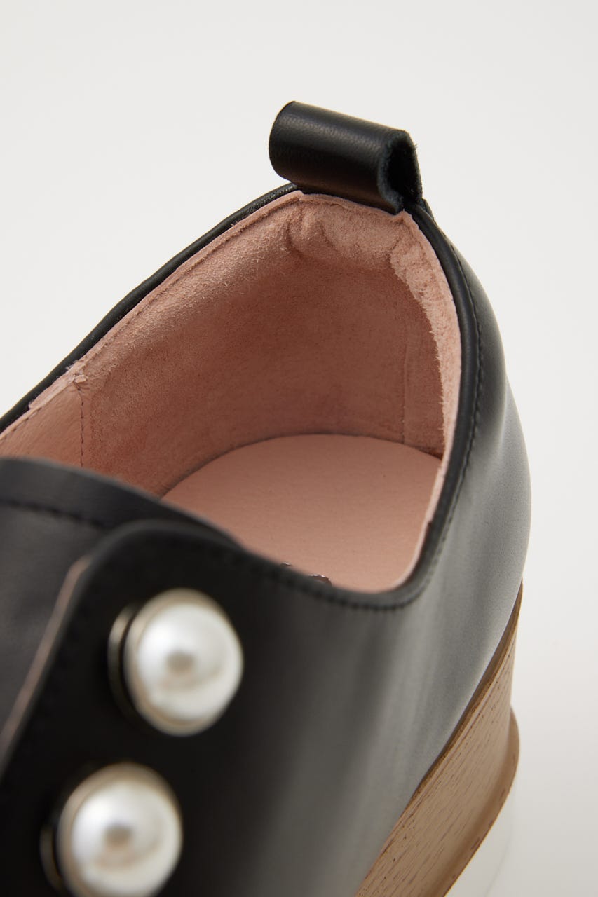 STACCATO　メイジーパールプラットフォーム　シューズ　厚底　22.5 STACCATO | メイジーパールプラットフォーム (ローファー