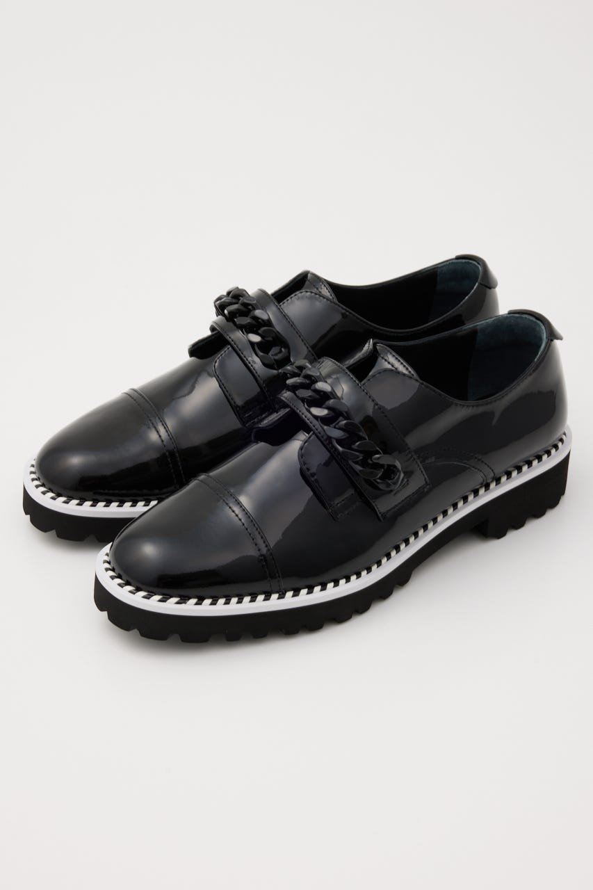 ビッグチェーンタンクソールシューズ L/BLK 23.5cm