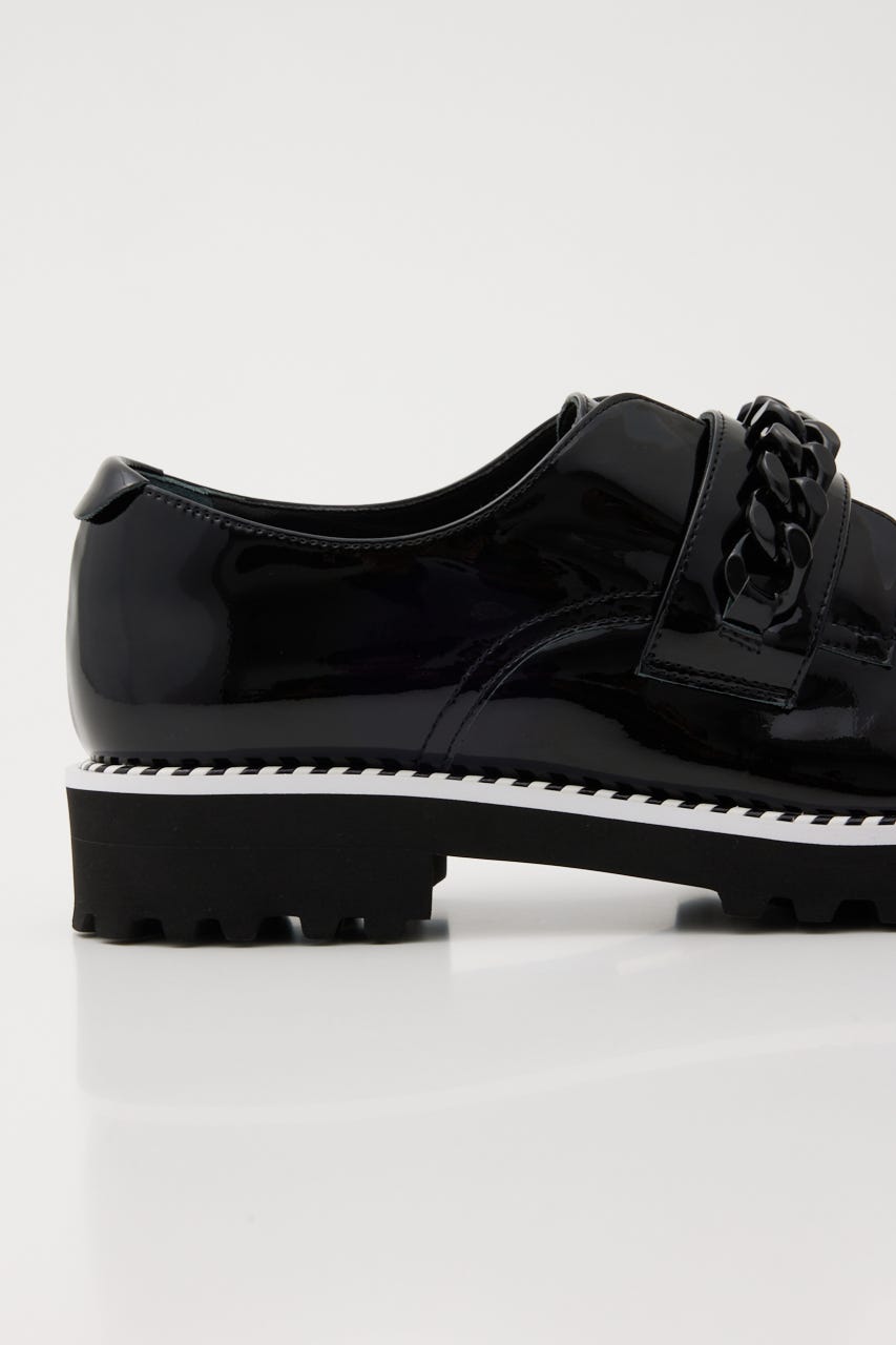 ビッグチェーンタンクソールシューズ L/BLK 23.5cm