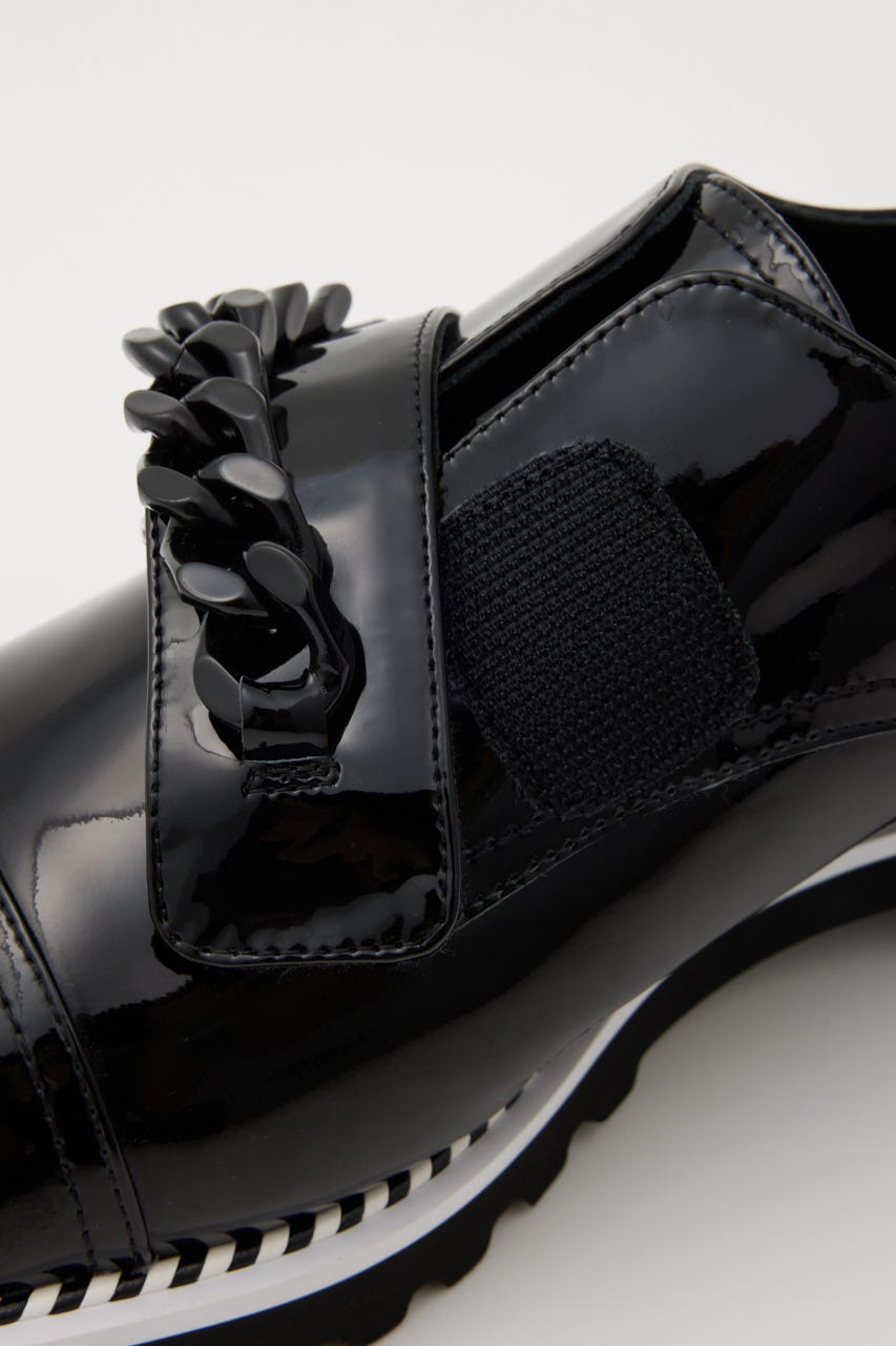 ビッグチェーンタンクソールシューズ L/BLK 23.5cm