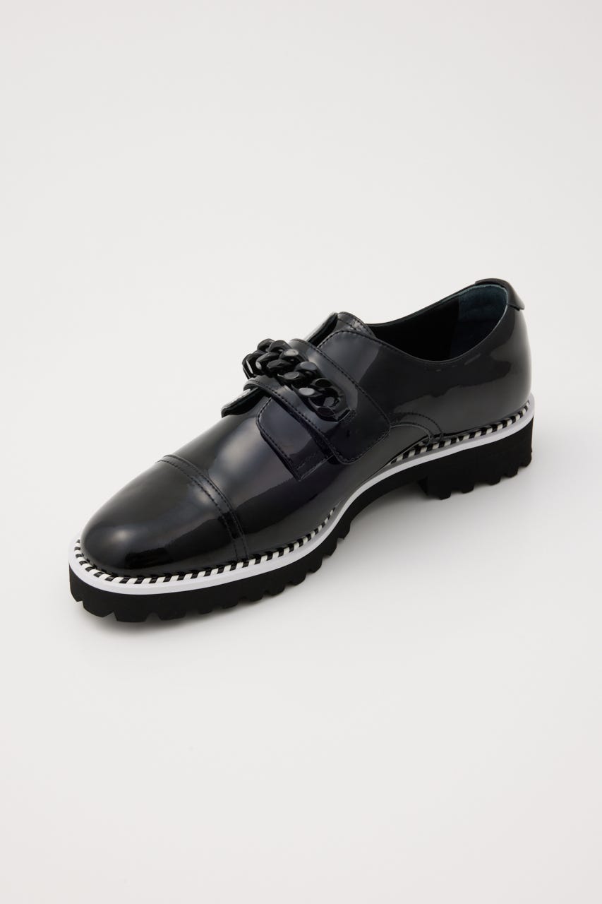 ビッグチェーンタンクソールシューズ L/BLK 23.5cm