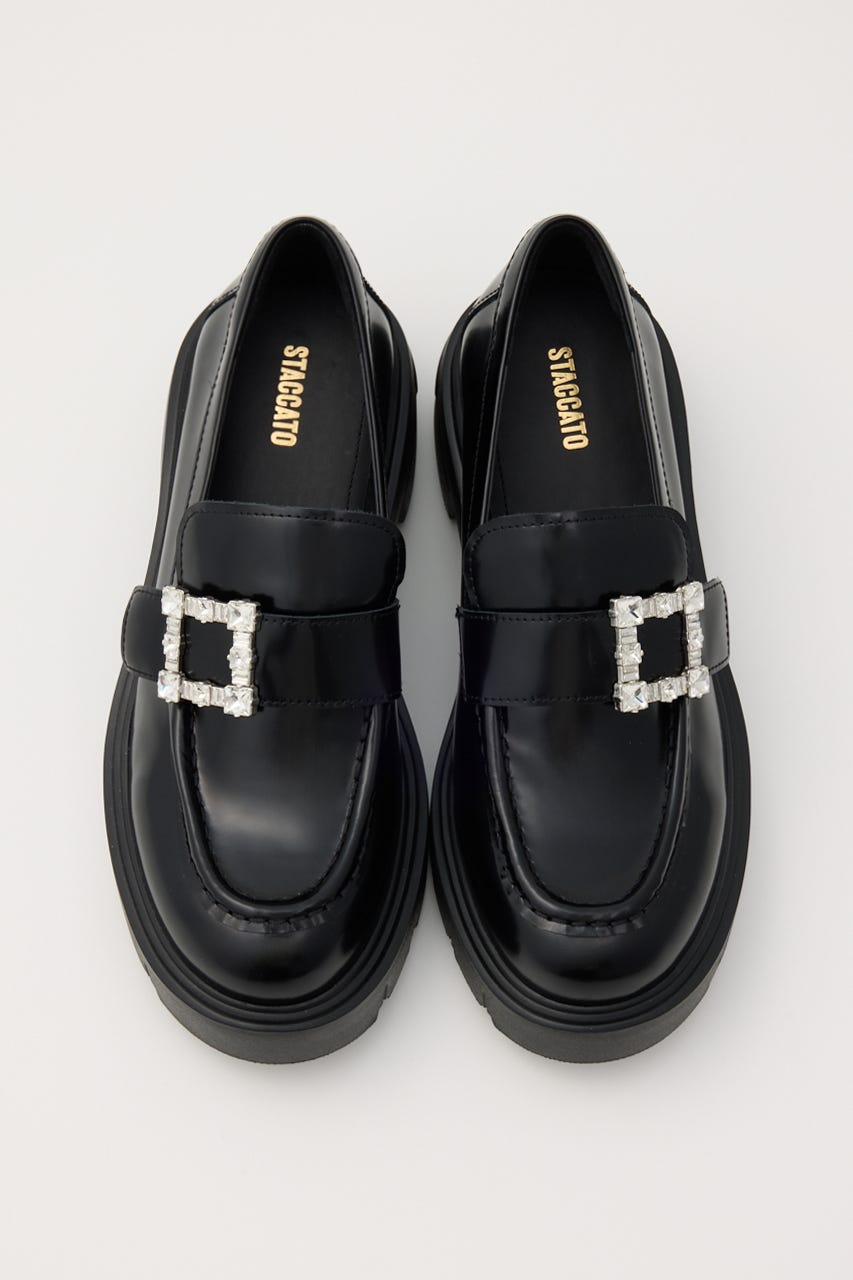 STACCATOローファー　ブラック　新品未使用 STACCATO ローファー アンバーブリティッシュローファー