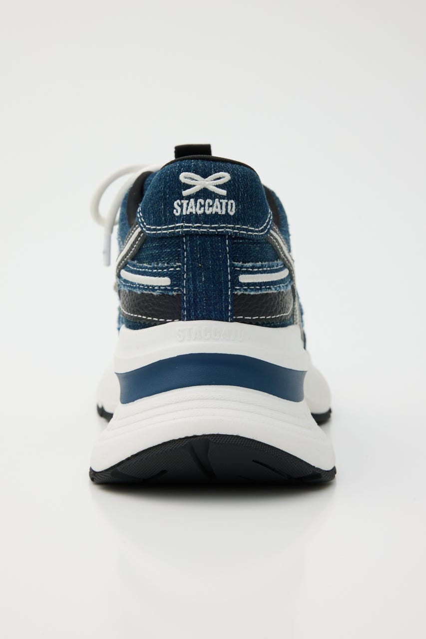 ドルチェダブルリボンボリュームスニーカー IDG 24.0cm