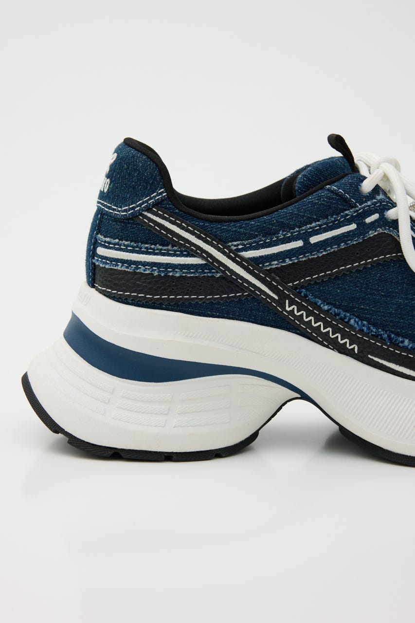 ドルチェダブルリボンボリュームスニーカー IDG 24.0cm