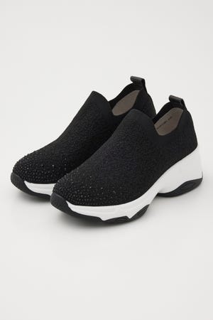 【ベストセラー】MIXニットハイスリッポン