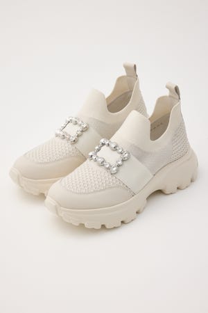 STACCATO 新品未使用 厚底シューズ STACCATO | キラークラックフラット (スリッポン・フラット