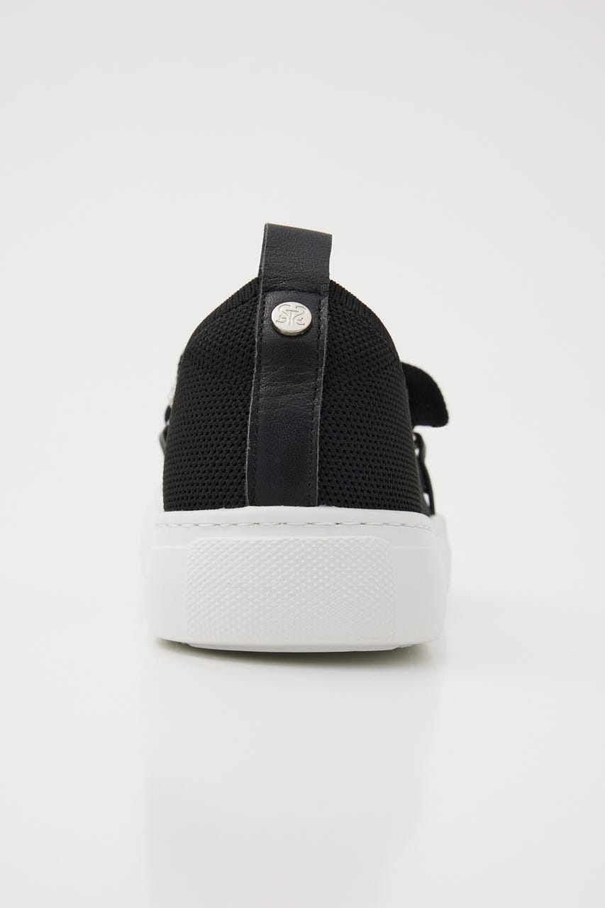 ピアプットギャザースリッポン BLK 23.0cm