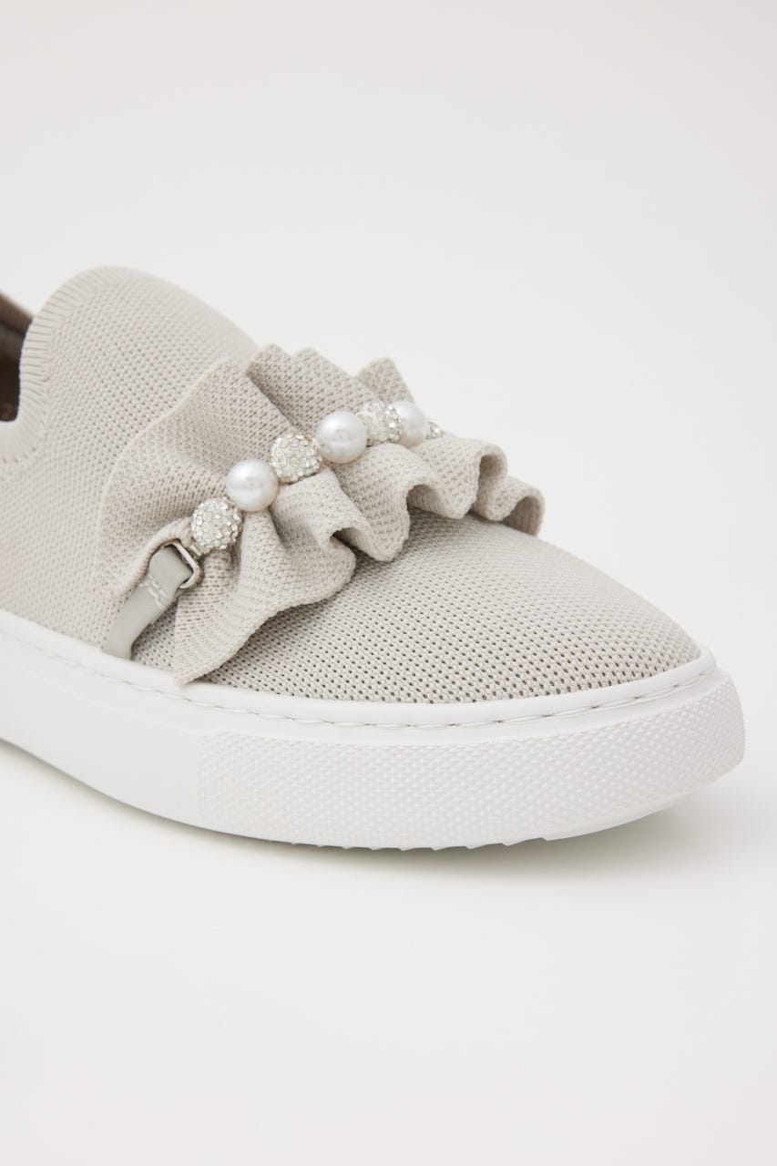 ピアプットギャザースリッポン GRY 22.0cm