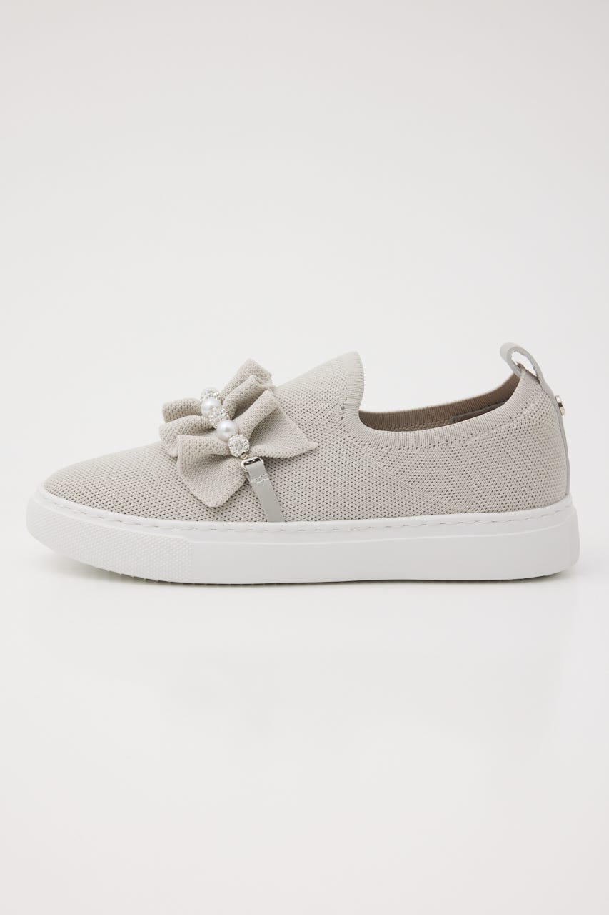 ピアプットギャザースリッポン GRY 22.0cm