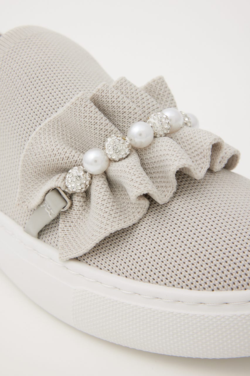 ピアプットギャザースリッポン GRY 22.0cm