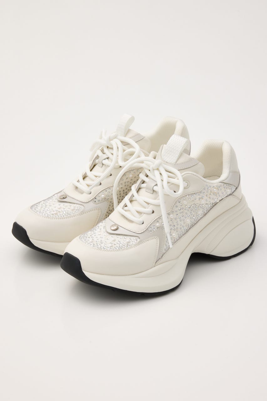 スタッカート STACCATO マデリーンMIXスニーカー 24.5 STACCATO | マデリーンMIXスニーカー (スニーカー ) |SHEL'TTER