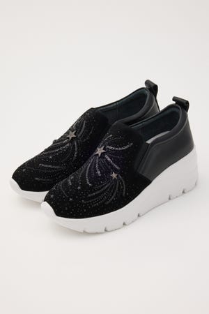STACCATO モカシン 22.5cmシルバー グリッター ポインテッドトゥ STACCATOの公式通販サイト|SHEL'TTER WEBSTORE