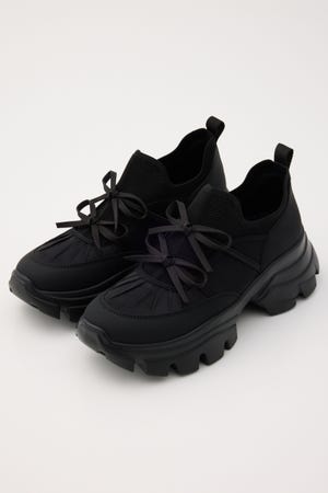 STACCATO 新品未使用 厚底シューズ STACCATO | ブートニットスニーカーブーツ (ブーツ ) |SHEL'TTER