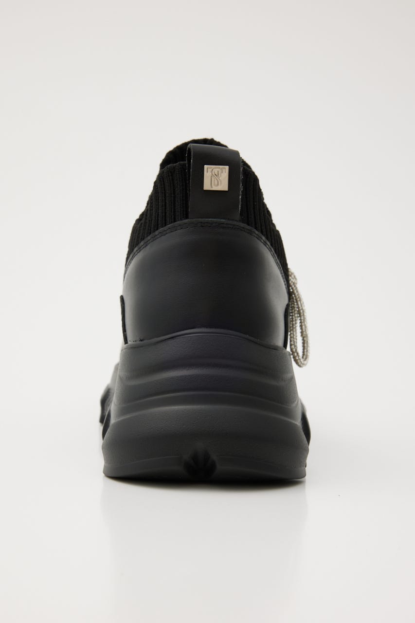 ドルチェコードバンプスリッポン BLK 23.5cm