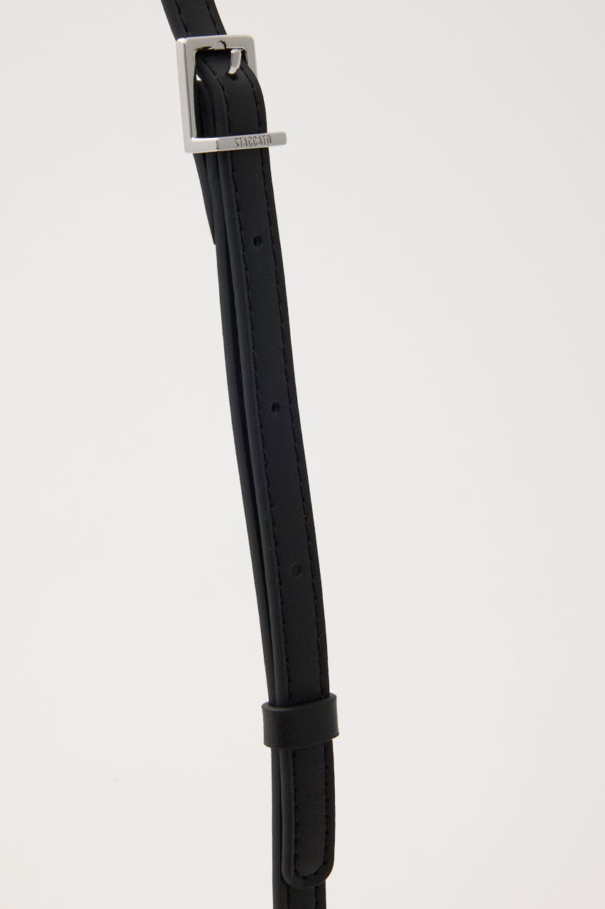 ルリーパールリボンハンドバッグ BLK FREE