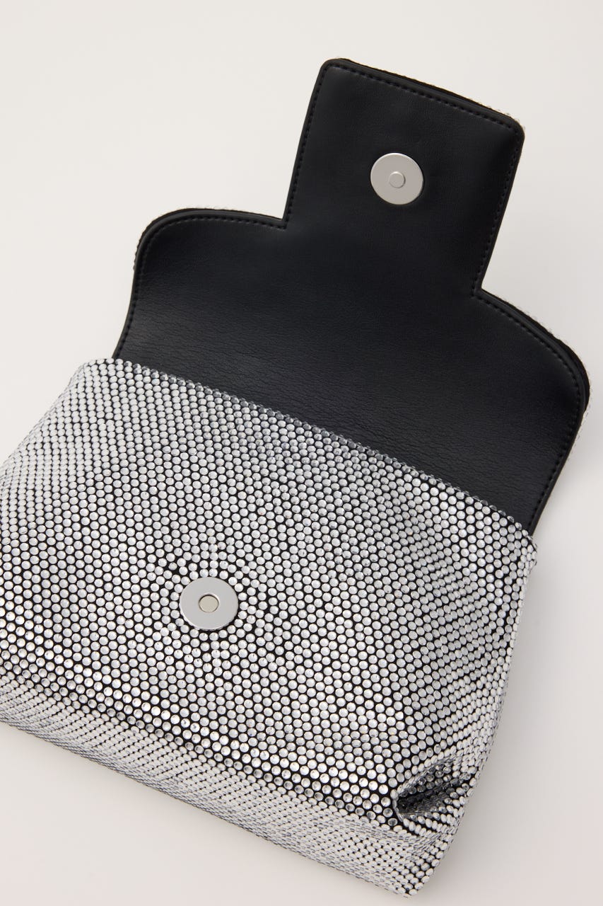 ロリーバックルカクテルバッグ SLV FREE