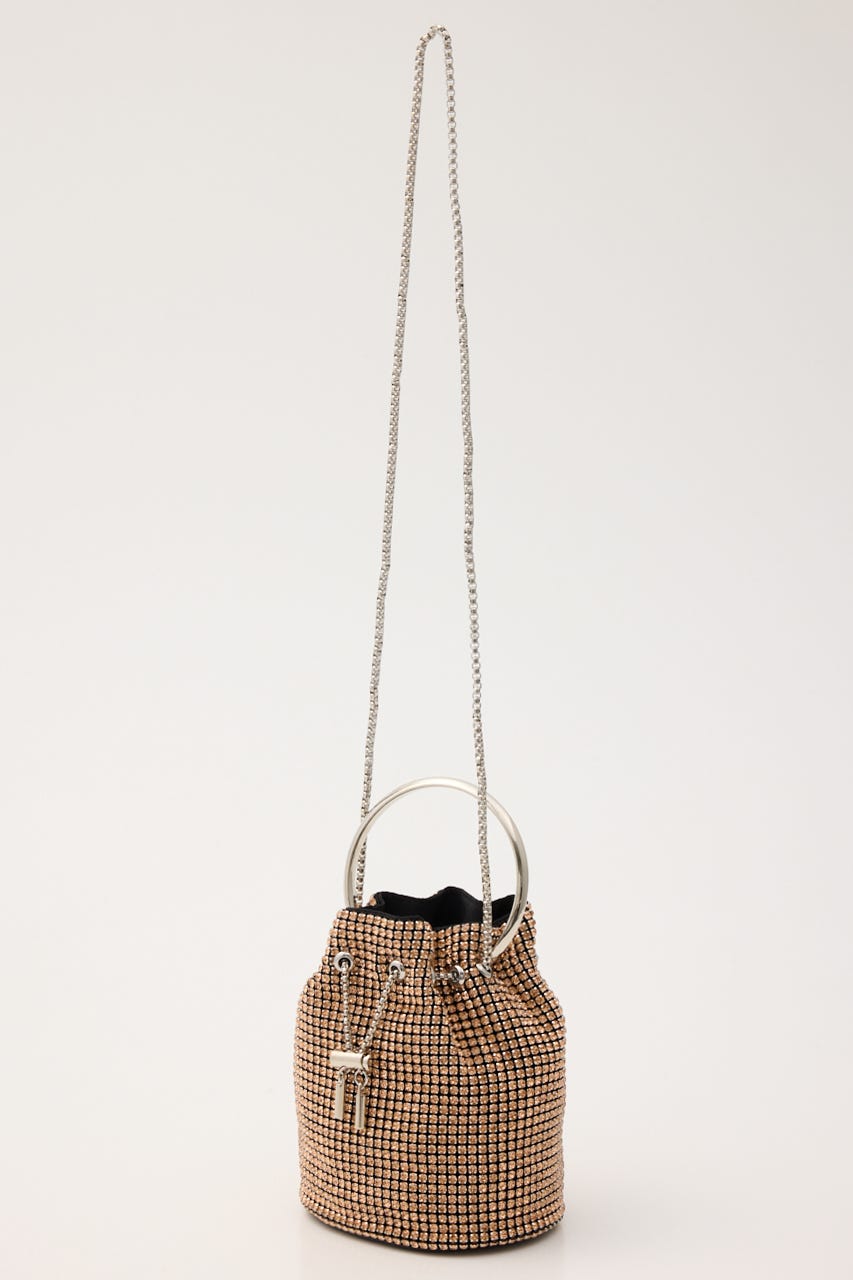 シャインワンハンドルパーティーバッグ P.GLD FREE