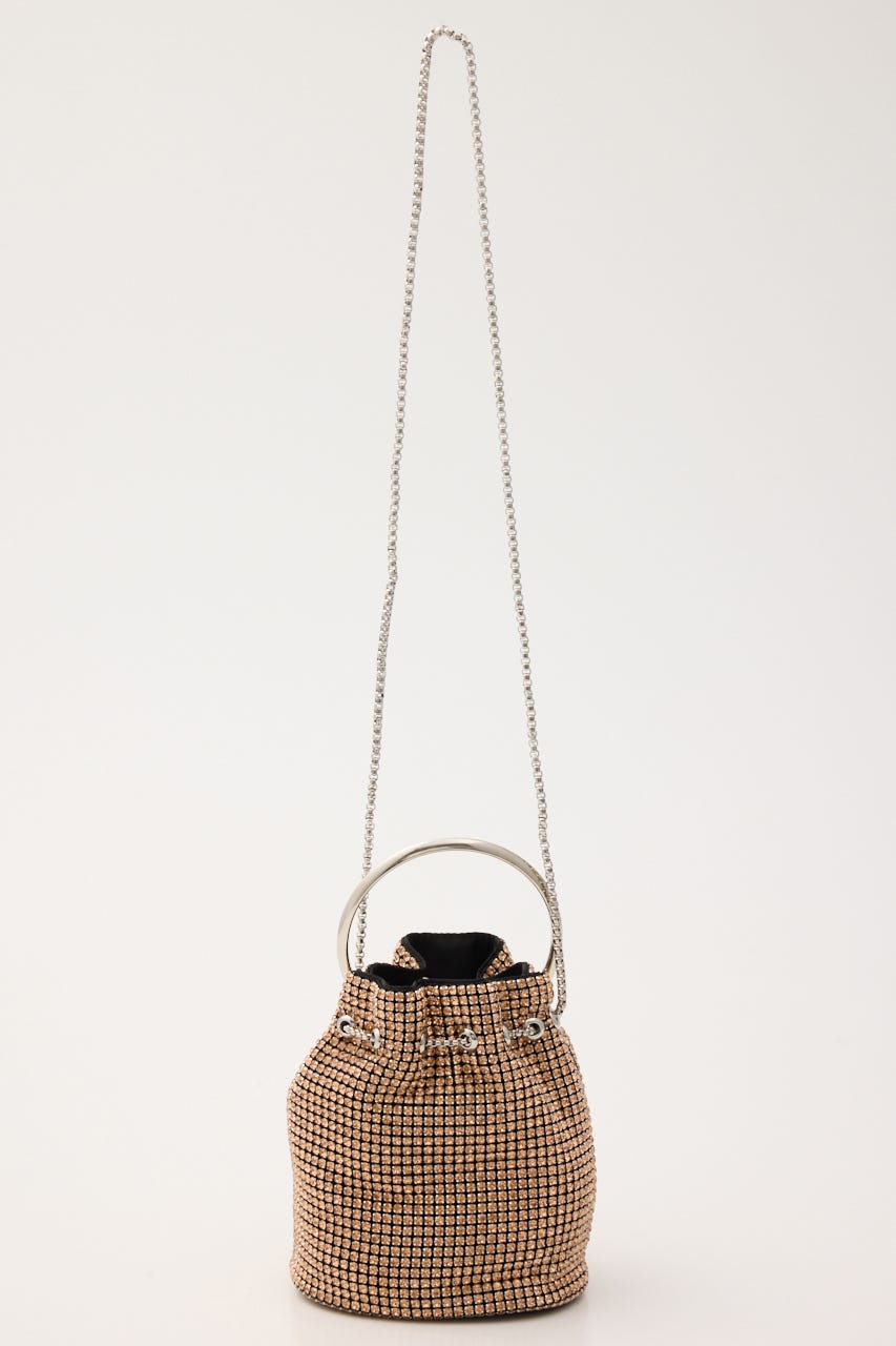 シャインワンハンドルパーティーバッグ P.GLD FREE