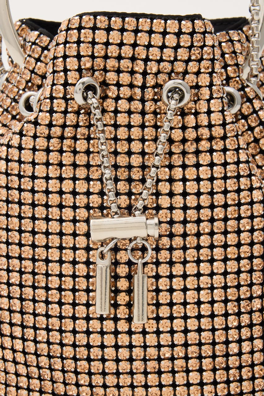 シャインワンハンドルパーティーバッグ P.GLD FREE