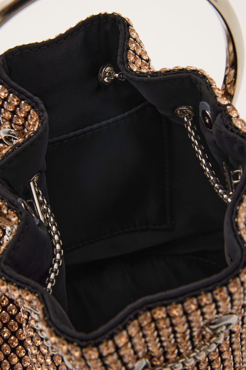 シャインワンハンドルパーティーバッグ P.GLD FREE