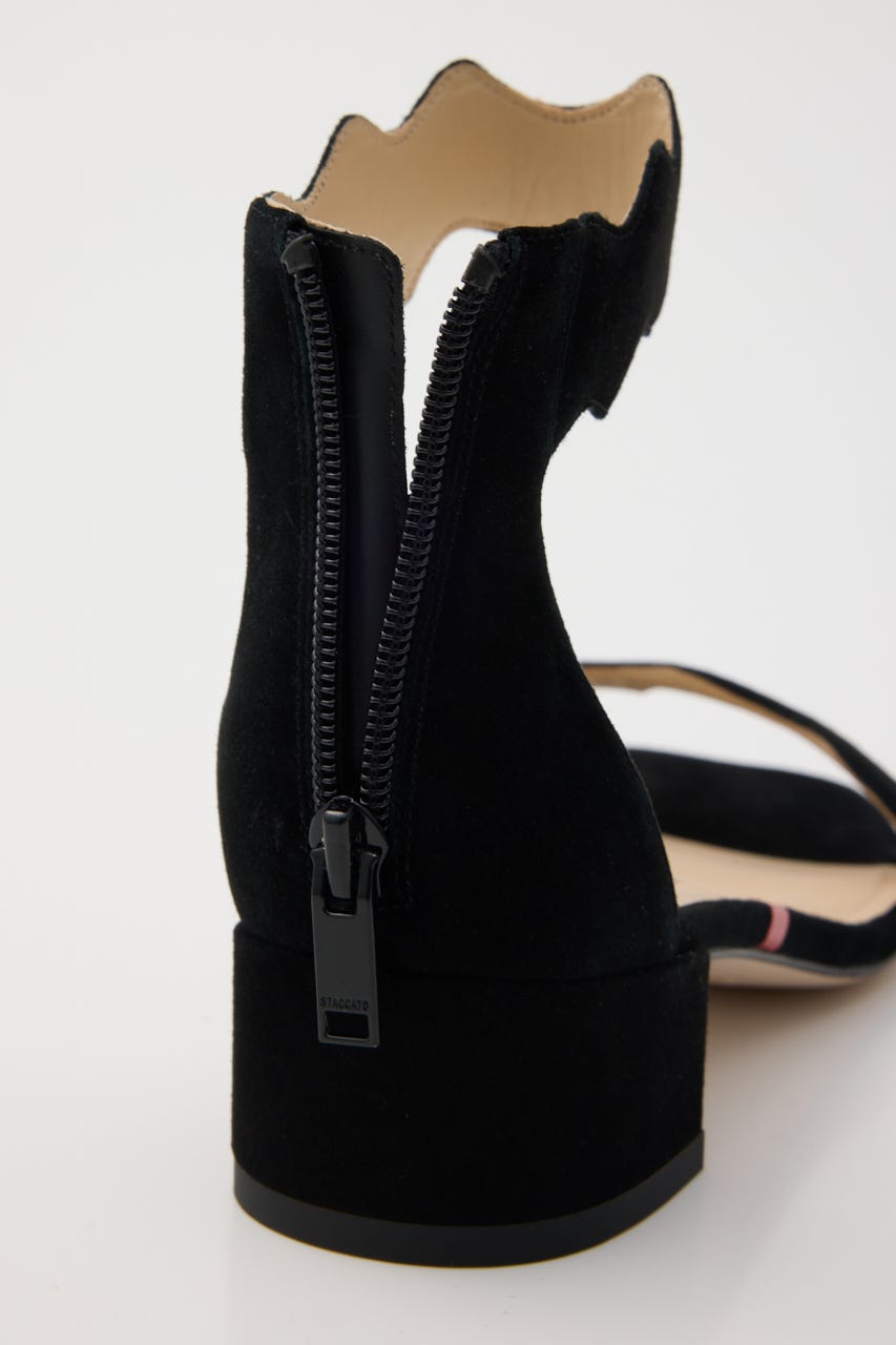 STACCATO サンダル STACCATO 「STACCATO」 ミュール 24.5cm ブラック レディース