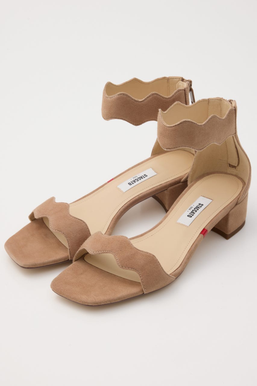 STACCATO | スカラップカットサンダル (サンダル ) |SHEL'TTER