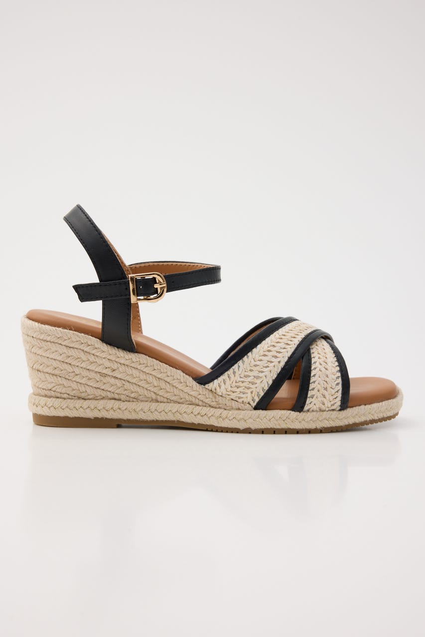   Flag llic High Wedge Espadサンダル STACCATO | アランクロスウェッジソールライトサンダル
