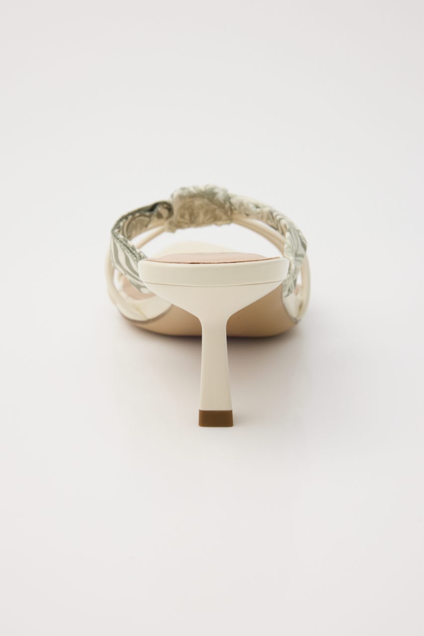 STACCATO ミュール【新品・完売品】 STACCATO | フィズクリアストーンミュール (サンダル ) |SHEL