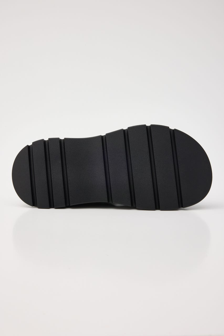 クロスベッセルサンダル BLK 23.5cm