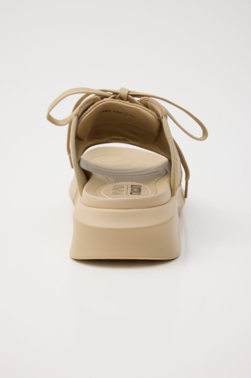 モッチーラップサンダル BEG 22.5cm