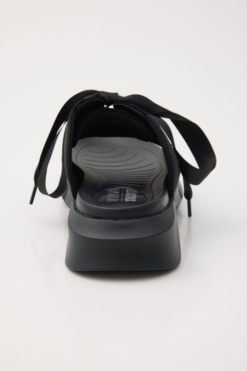 モッチーラップサンダル BLK 22.5cm