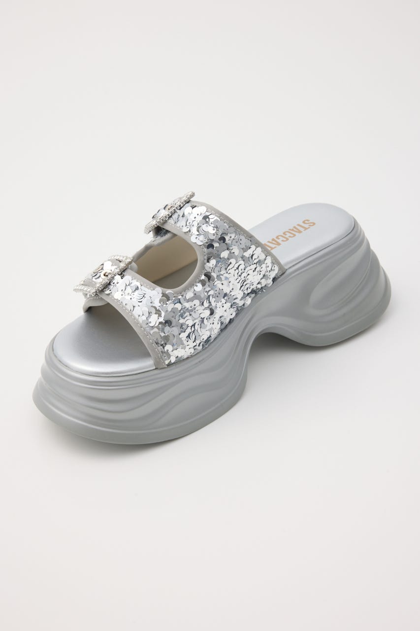 ☆関税込☆STACCATO★スタイリッシュなのスリッパサンダル★ STACCATO | ダズリングボリュームサンダル (サンダル ) |SHEL