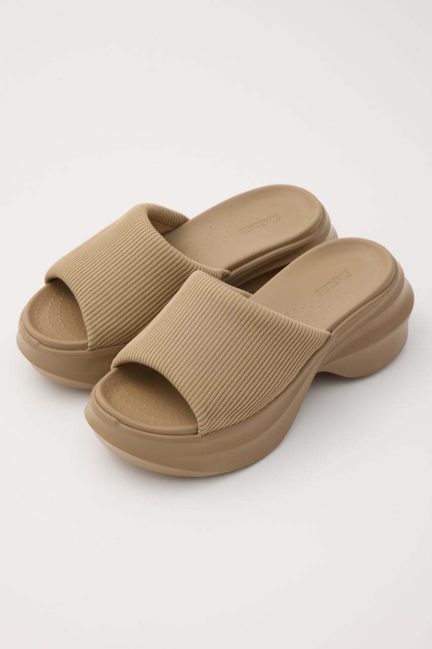 ユーミーニットサンダル BEG 22.0cm