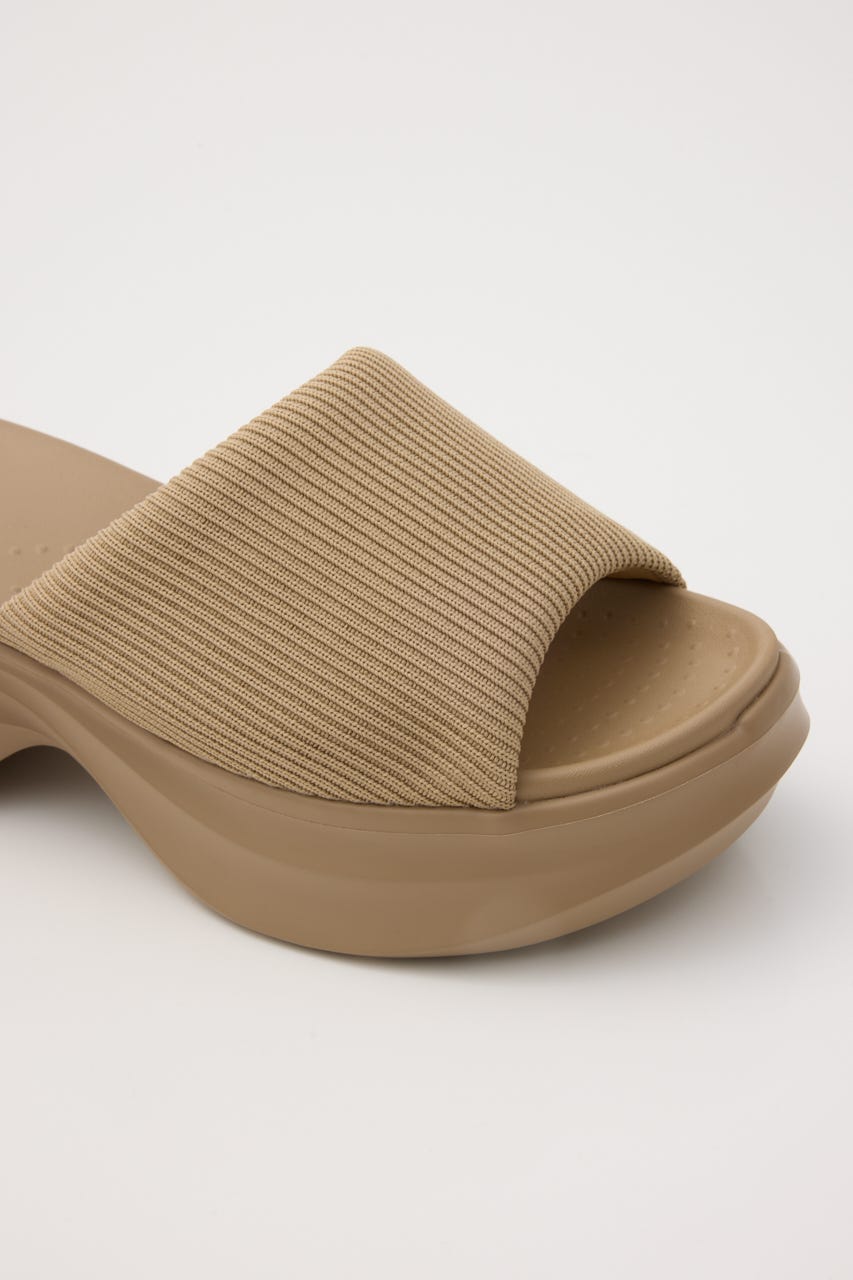 ユーミーニットサンダル BEG 22.0cm