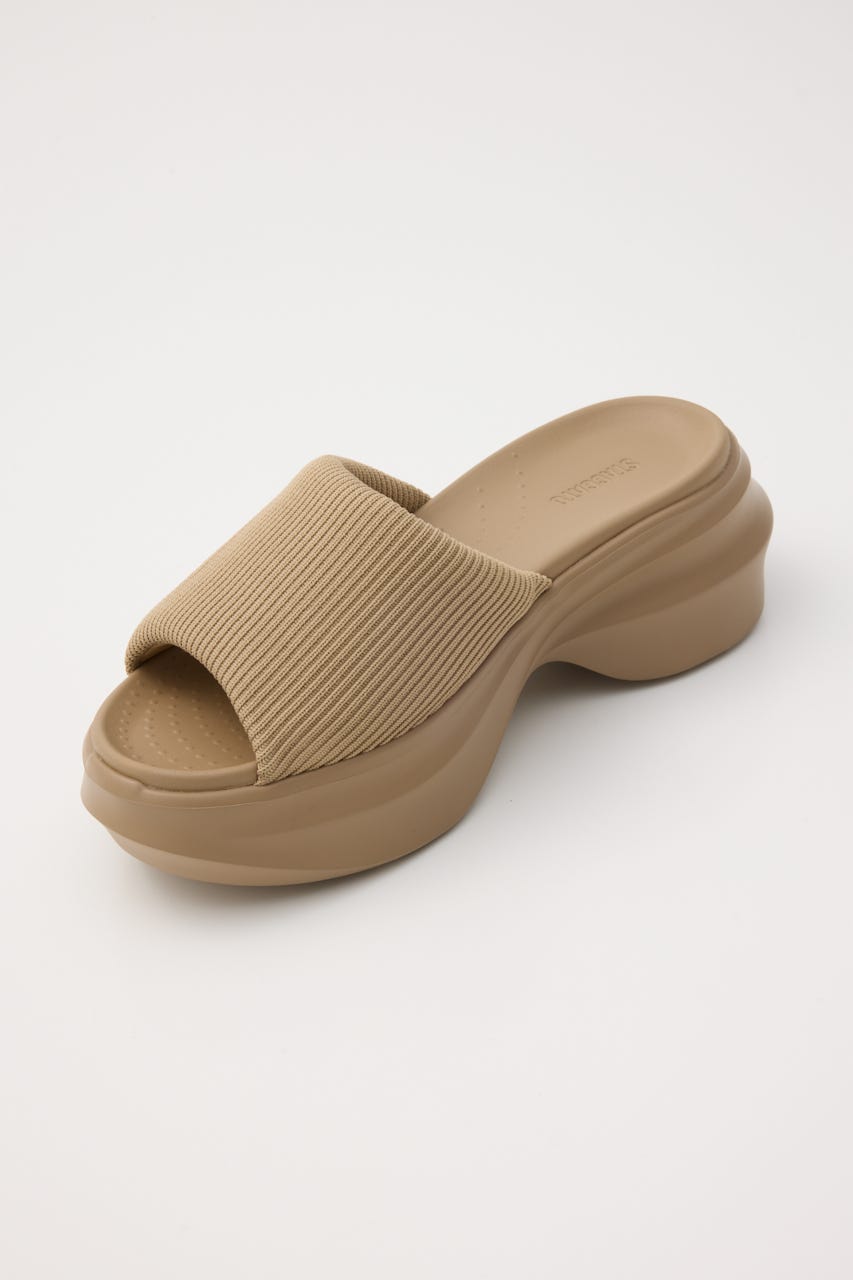 ユーミーニットサンダル BEG 22.0cm