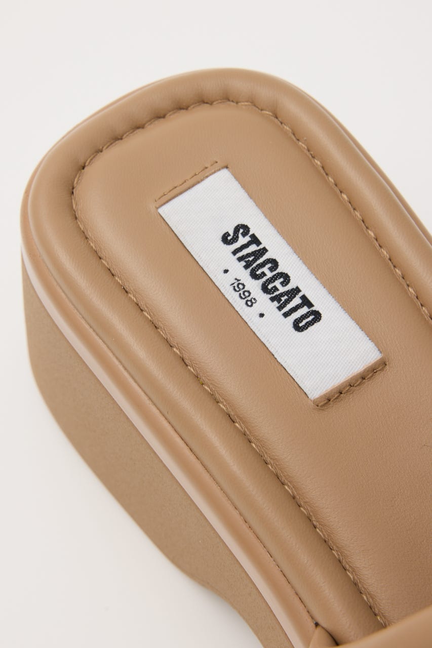 STACCATO スタッカート ベックプラットフォームサンダル STACCATO | ベックプラットフォームサンダル (サンダル ) |SHEL