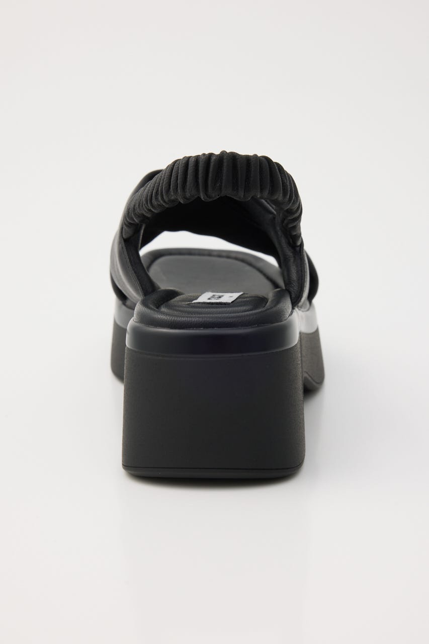 ○★新品未使用 カタリスト エリートサンダル プラットフォーム ブラック28cm エネス ENESS プラットフォームサンダル （BLACK表革